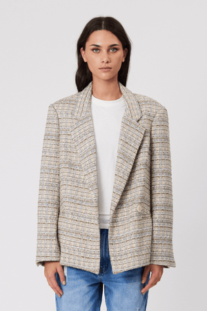 MALI BLAZER OAT TWEED