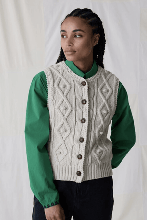 MALKA VEST BEIGE