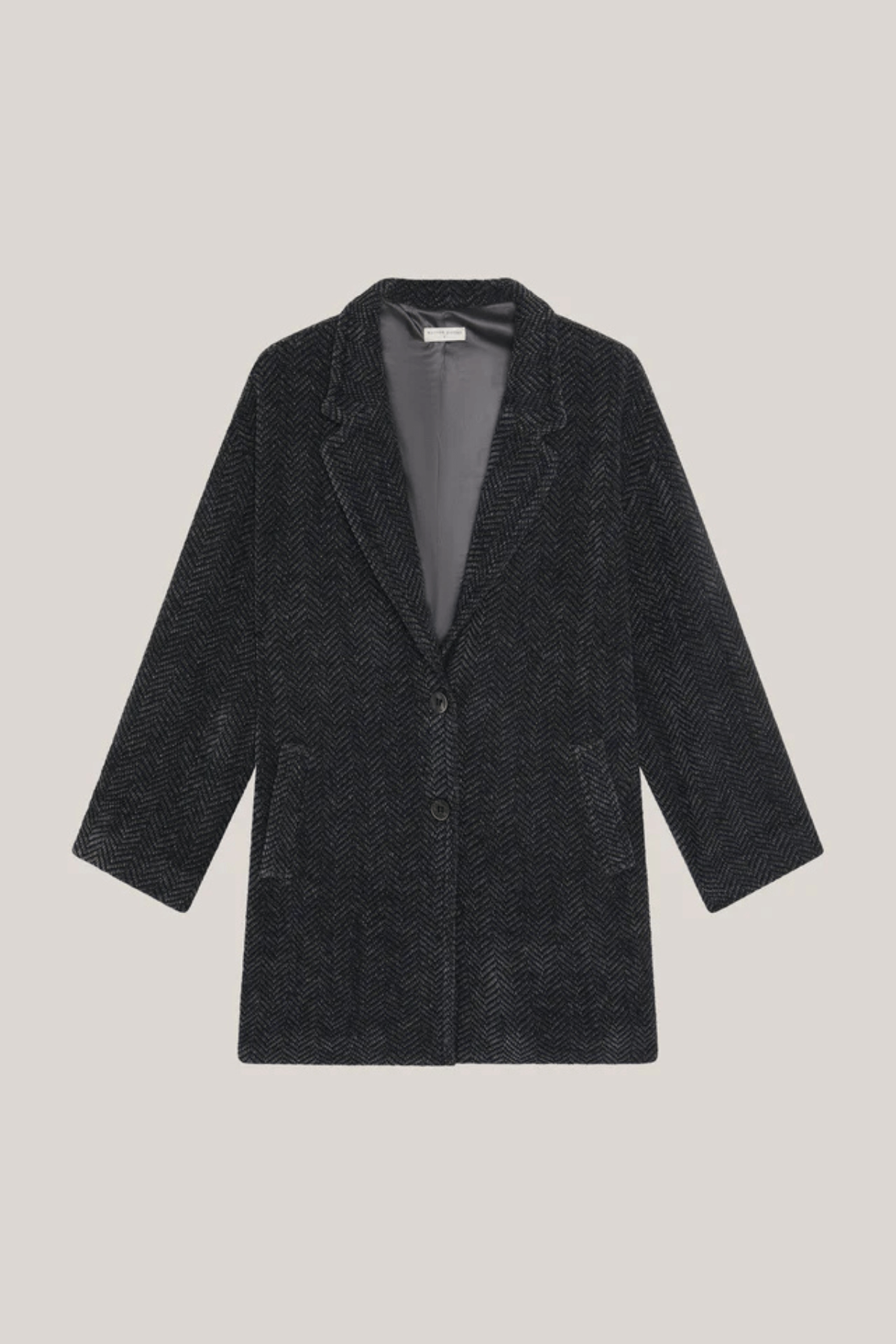 MARCEAU JACKET VELVET TWIST GREY