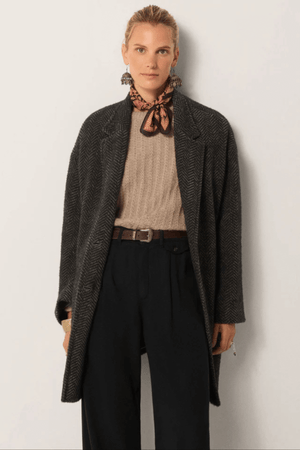 MARCEAU JACKET VELVET TWIST GREY
