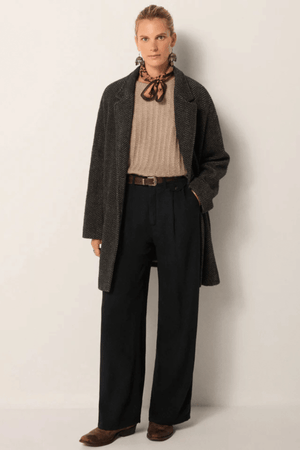 MARCEAU JACKET VELVET TWIST GREY