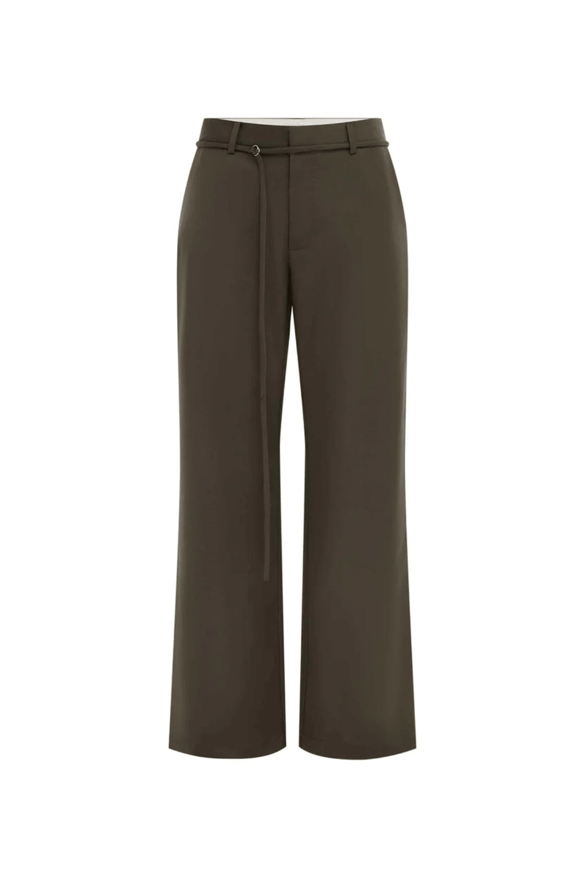 MARIN WOOL SUIT PANTS CHESTNUT