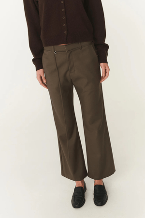 MARIN WOOL SUIT PANTS CHESTNUT