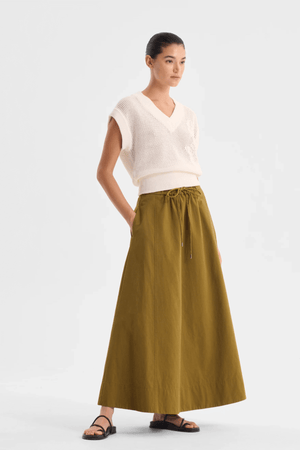 MARIQUE SKIRT TOBACCO