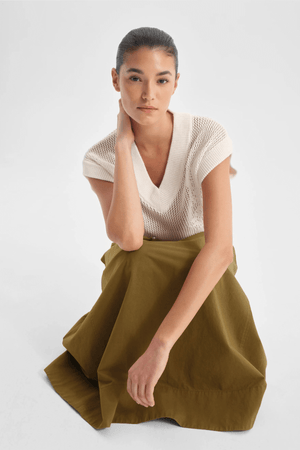 MARIQUE SKIRT TOBACCO