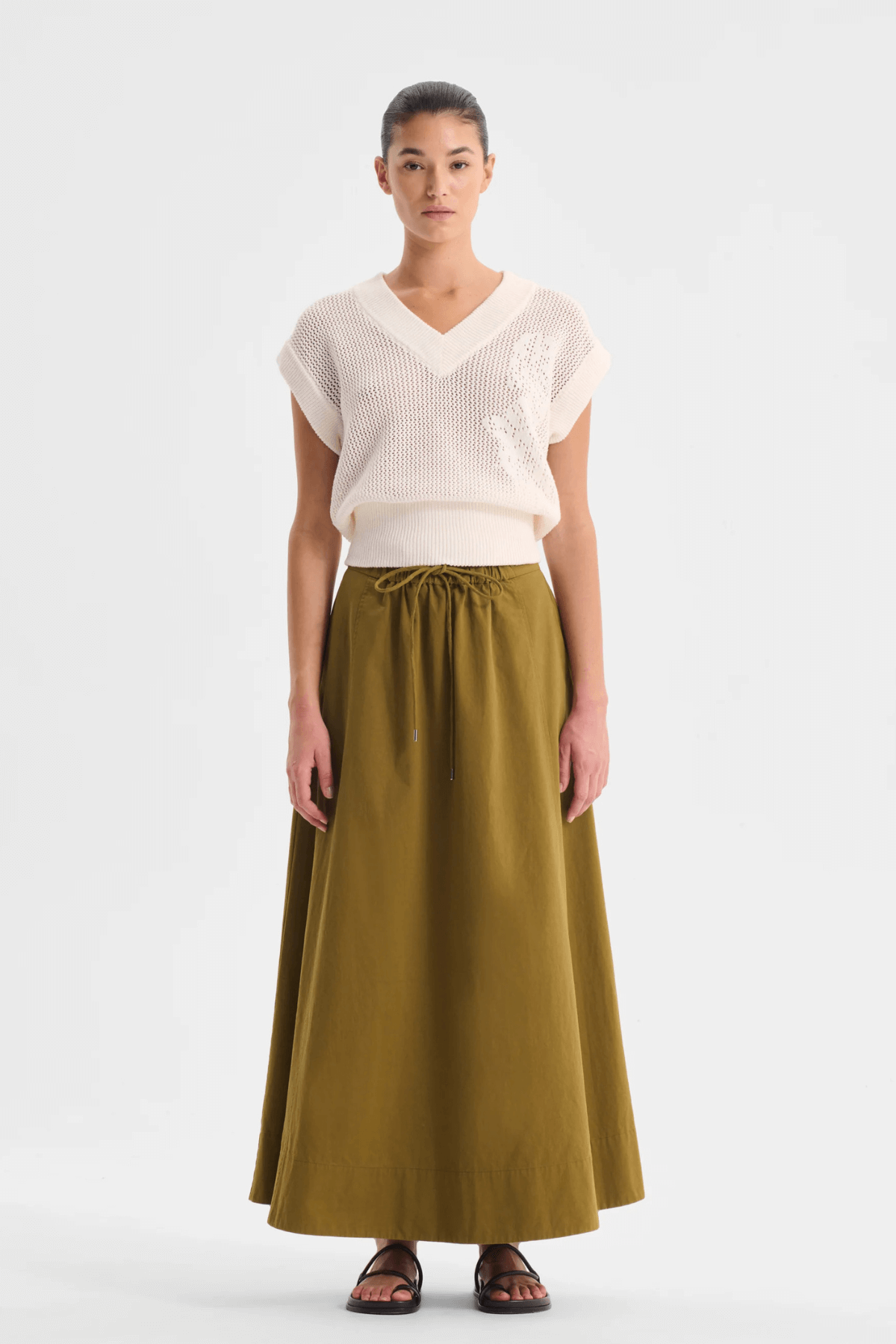 MARIQUE SKIRT TOBACCO