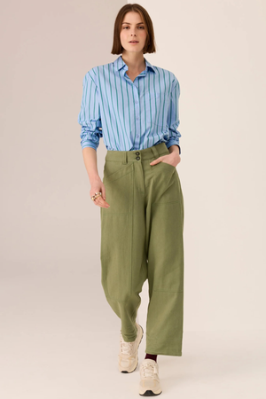 MARLON STRIPE SHIRT BLUE STRIPE