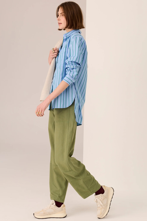 MARLON STRIPE SHIRT BLUE STRIPE