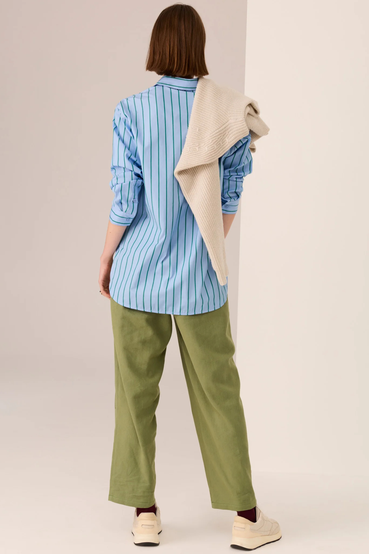MARLON STRIPE SHIRT BLUE STRIPE