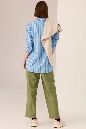 MARLON STRIPE SHIRT BLUE STRIPE