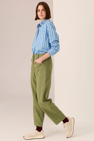 MARLON STRIPE SHIRT BLUE STRIPE