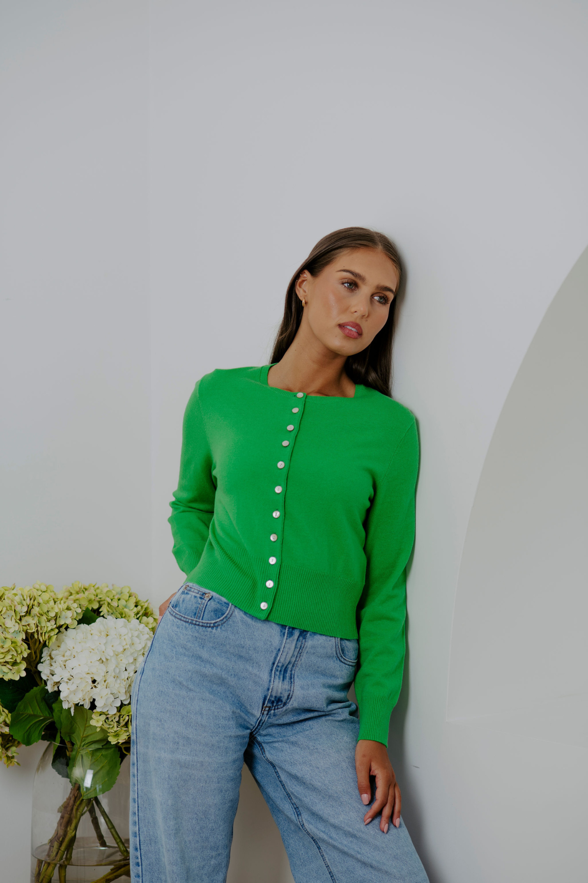 MARNIE CARDIGAN EMERALD