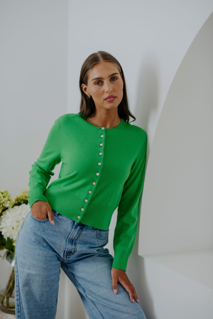 MARNIE CARDIGAN EMERALD