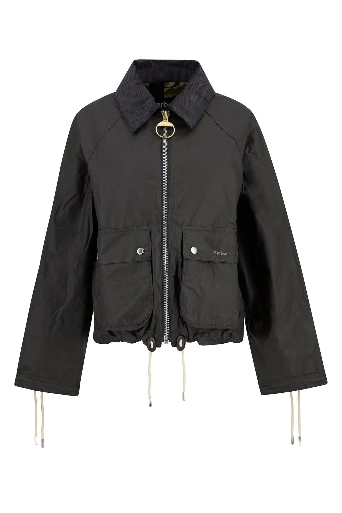 MARRON WAX JACKET GREY/DRESS