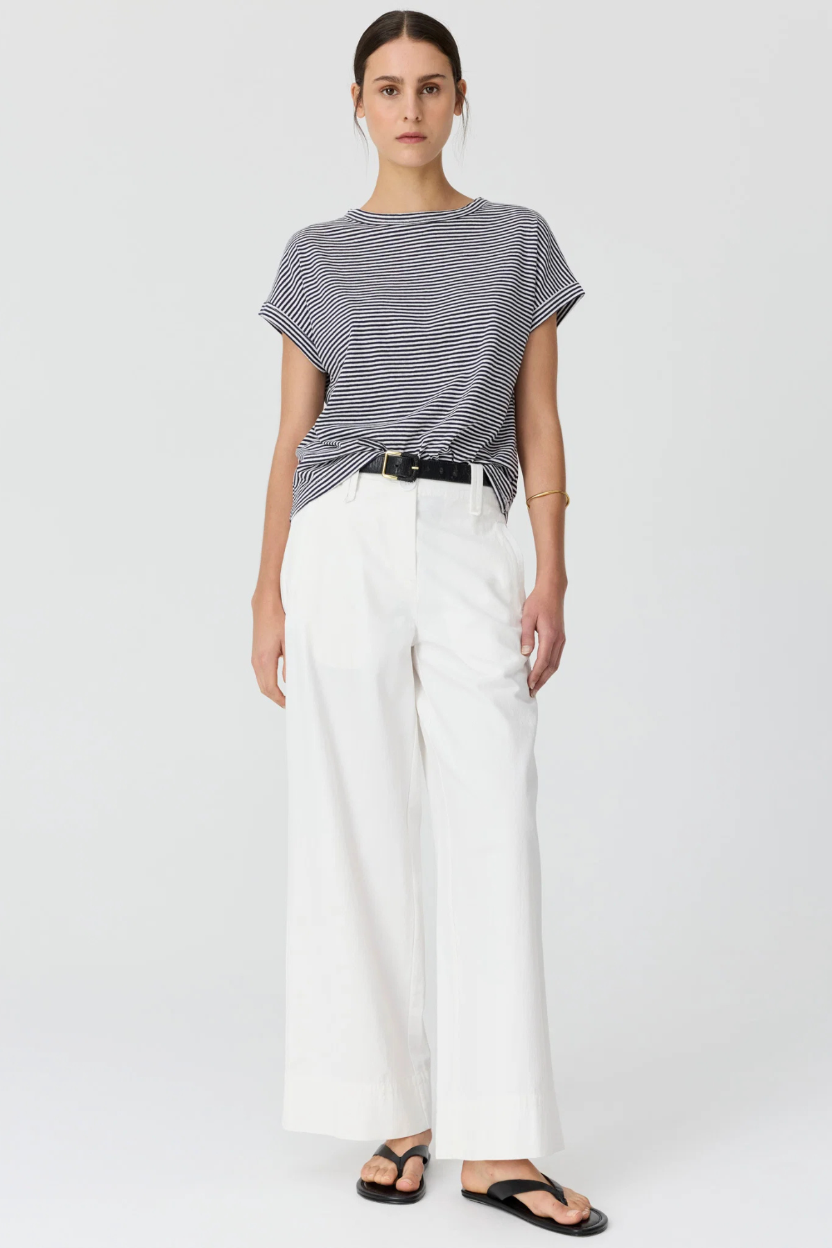 MAST STRIPE TEE INK STRIPE