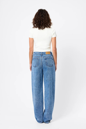 MAYFAIR SHORT SLEEVE TOP WHITE