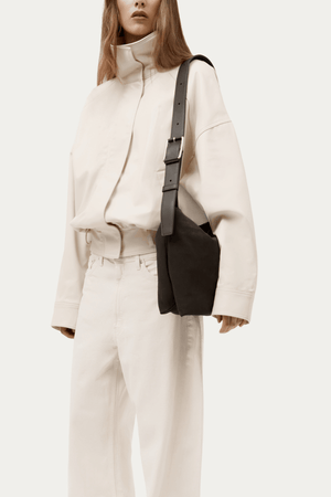 MIDIMESE BAG ASPHALT SUEDE
