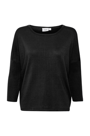 MILA BAT WING KNIT BLACK