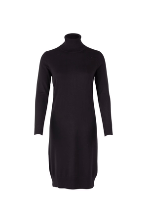 MILA ROLLNECK DRESS BLACK