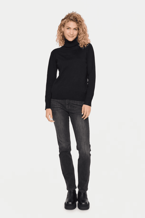 MILA ROLLNECK KNIT BLACK