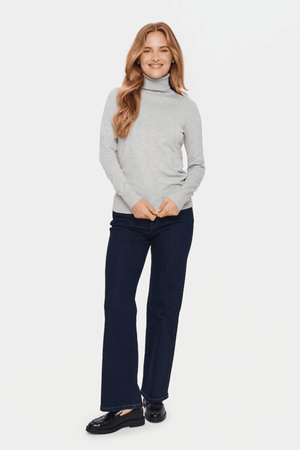 MILA ROLLNECK KNIT GREY