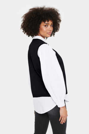 MILA VEST BLACK