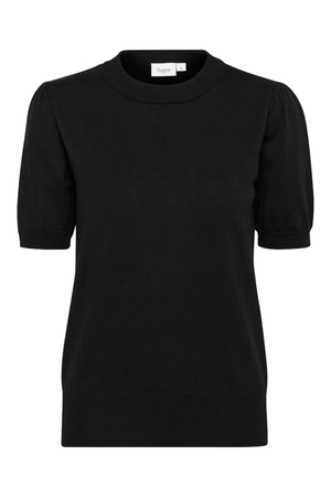 MILA SHORT SLEEVE PULLOVER BLACK
