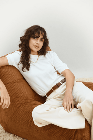 MILA SHORT SLEEVE PULLOVER ICE