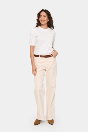 MILA SHORT SLEEVE PULLOVER ICE