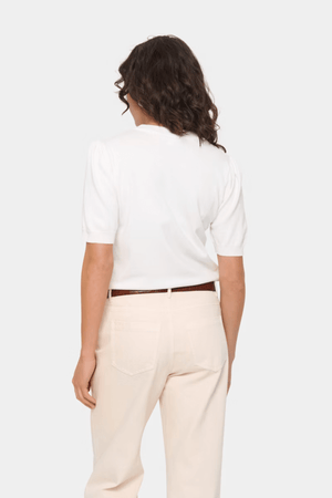 MILA SHORT SLEEVE PULLOVER ICE