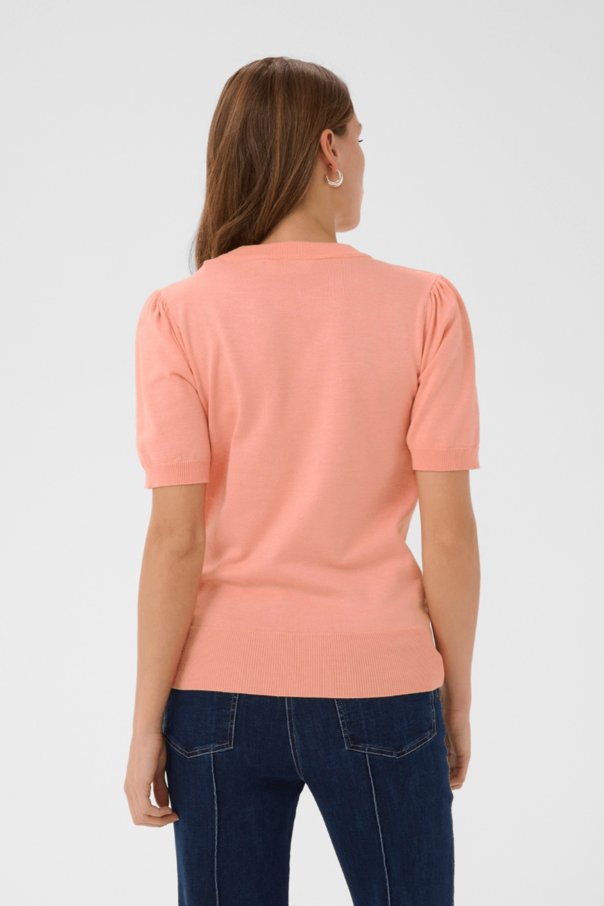 MILA SHORT SLEEVE PULLOVER BLOOMING DAHLIA