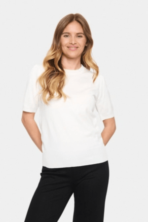 MILA SHORT SLEEVE PULLOVER ICE