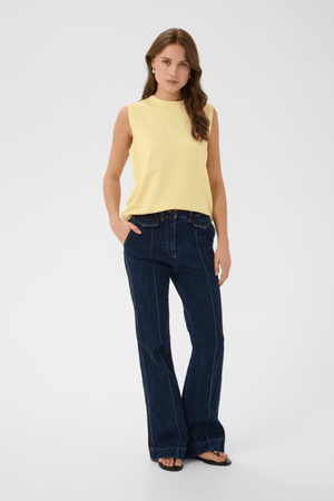 MILA VEST PINAPPLE SLICE MELANGE