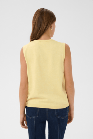 MILA VEST PINAPPLE SLICE MELANGE