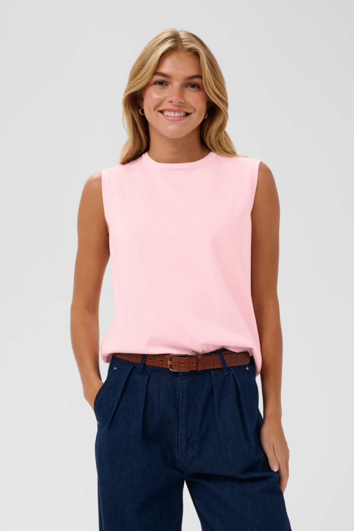 MILA VEST PINK-A-BOO