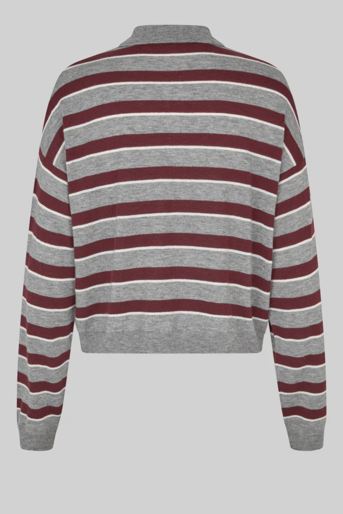 MILEY COLLARED KNIT FUDGE