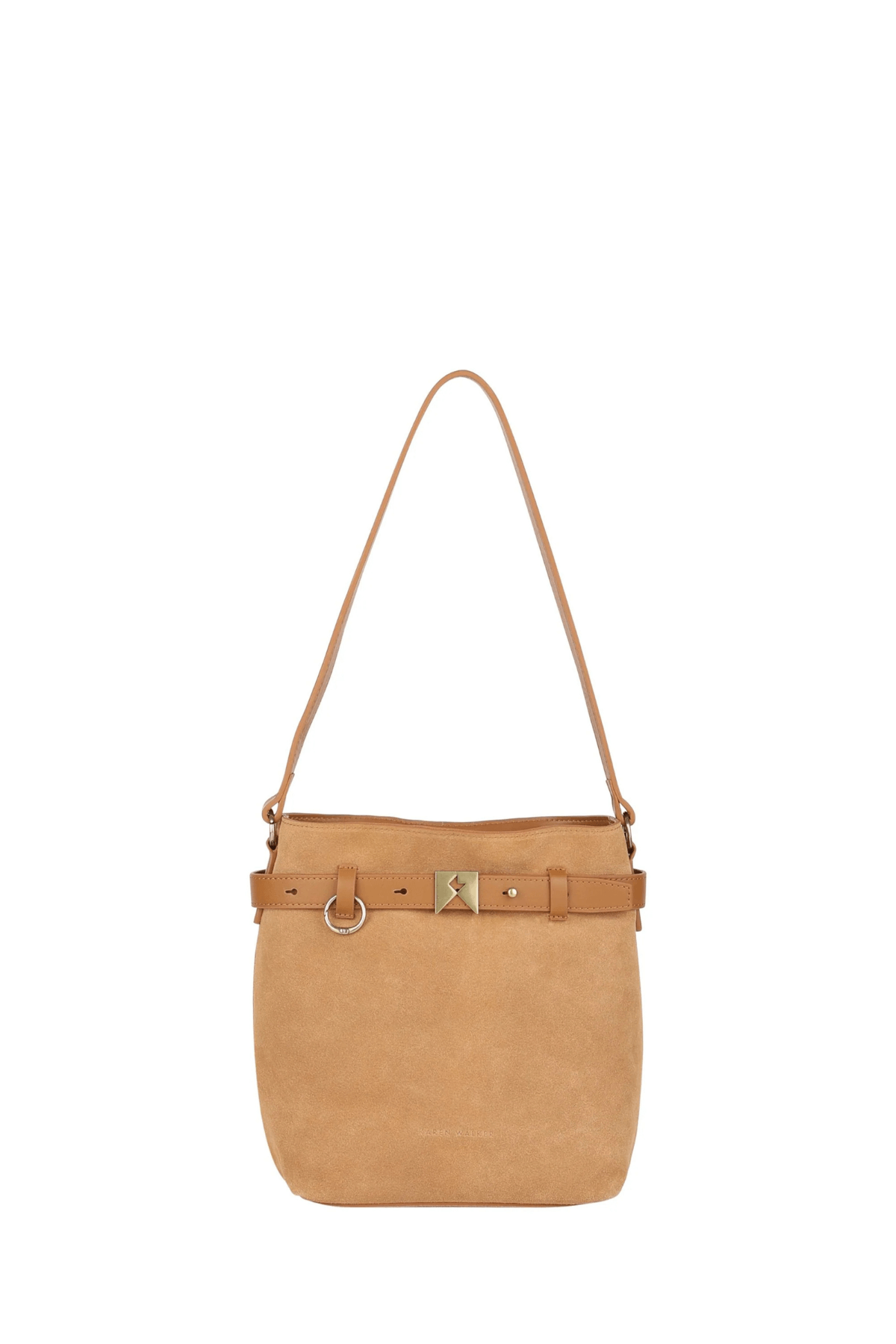 RIDER MINI BUCKET BAG TAN