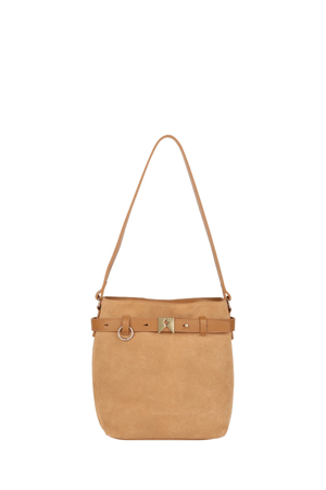 RIDER MINI BUCKET BAG TAN