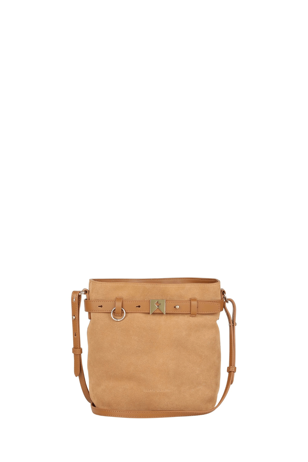 RIDER MINI BUCKET BAG TAN