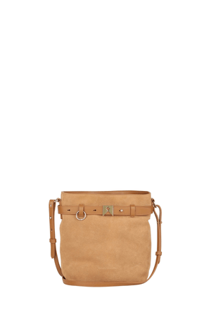 RIDER MINI BUCKET BAG TAN