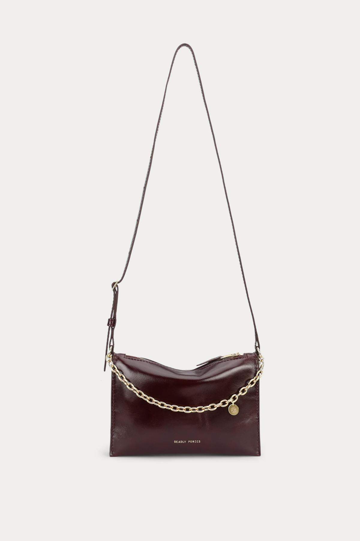 MINIMESE CROSSBODY DARK CHERRY GLOSS