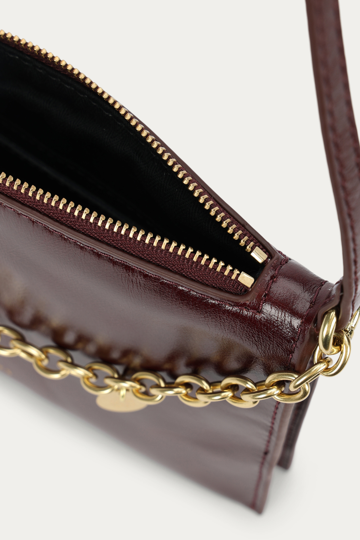 MINIMESE CROSSBODY DARK CHERRY GLOSS