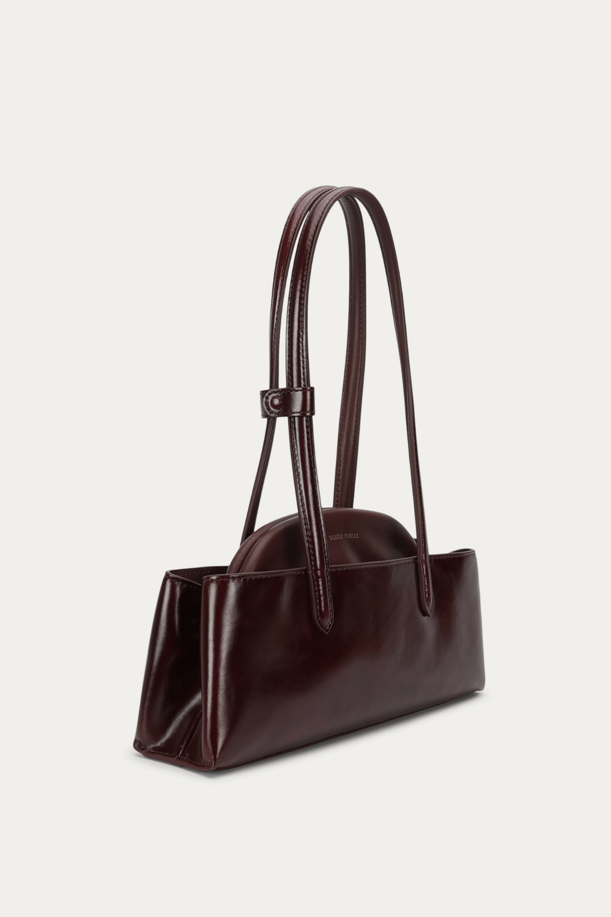 MINI VAULT TOTE DARK CHERRY GLOSS