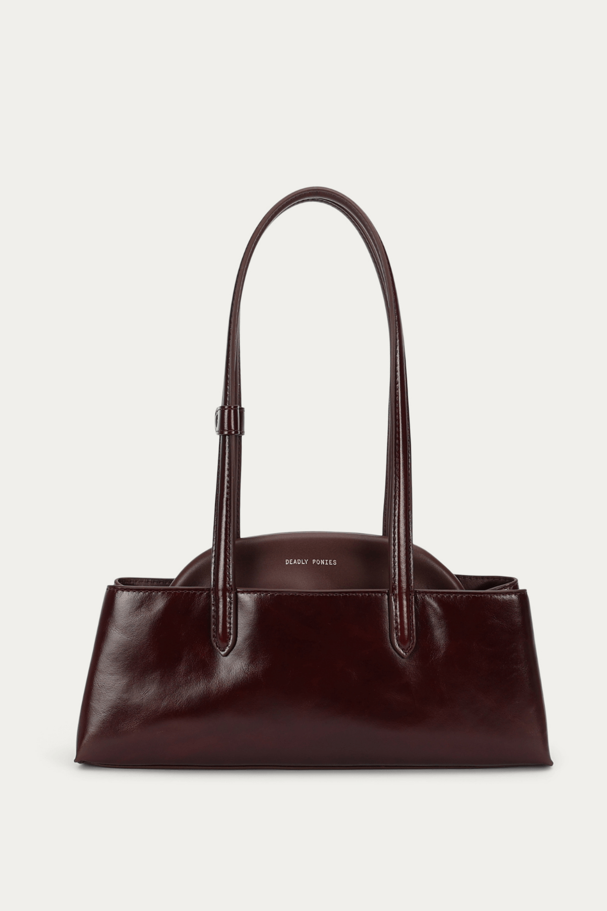 MINI VAULT TOTE DARK CHERRY GLOSS