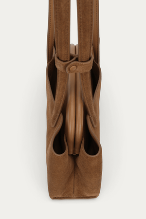 MINI VAULT TOTE HAZEL SUEDE