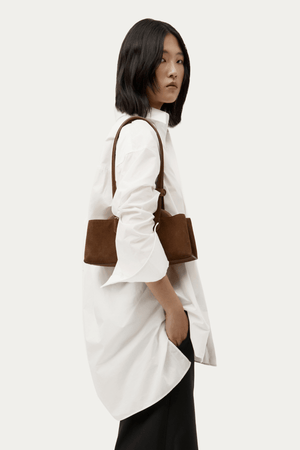MINI VAULT TOTE HAZEL SUEDE