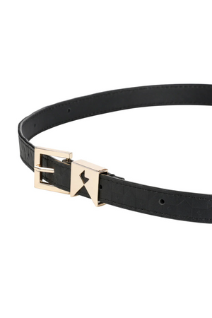 MONOGRAM KEEPER BELT BLACK