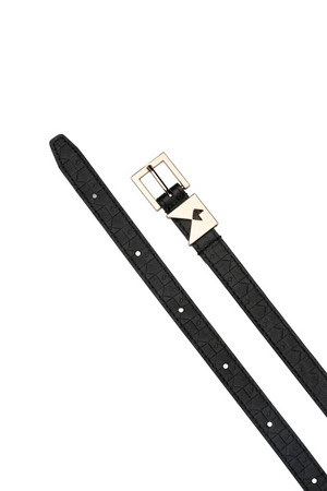 MONOGRAM KEEPER BELT BLACK