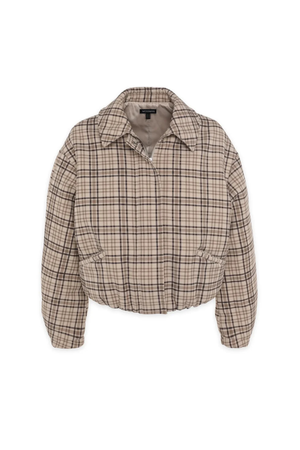 MONTREAL BOMBER JACKET PLAID