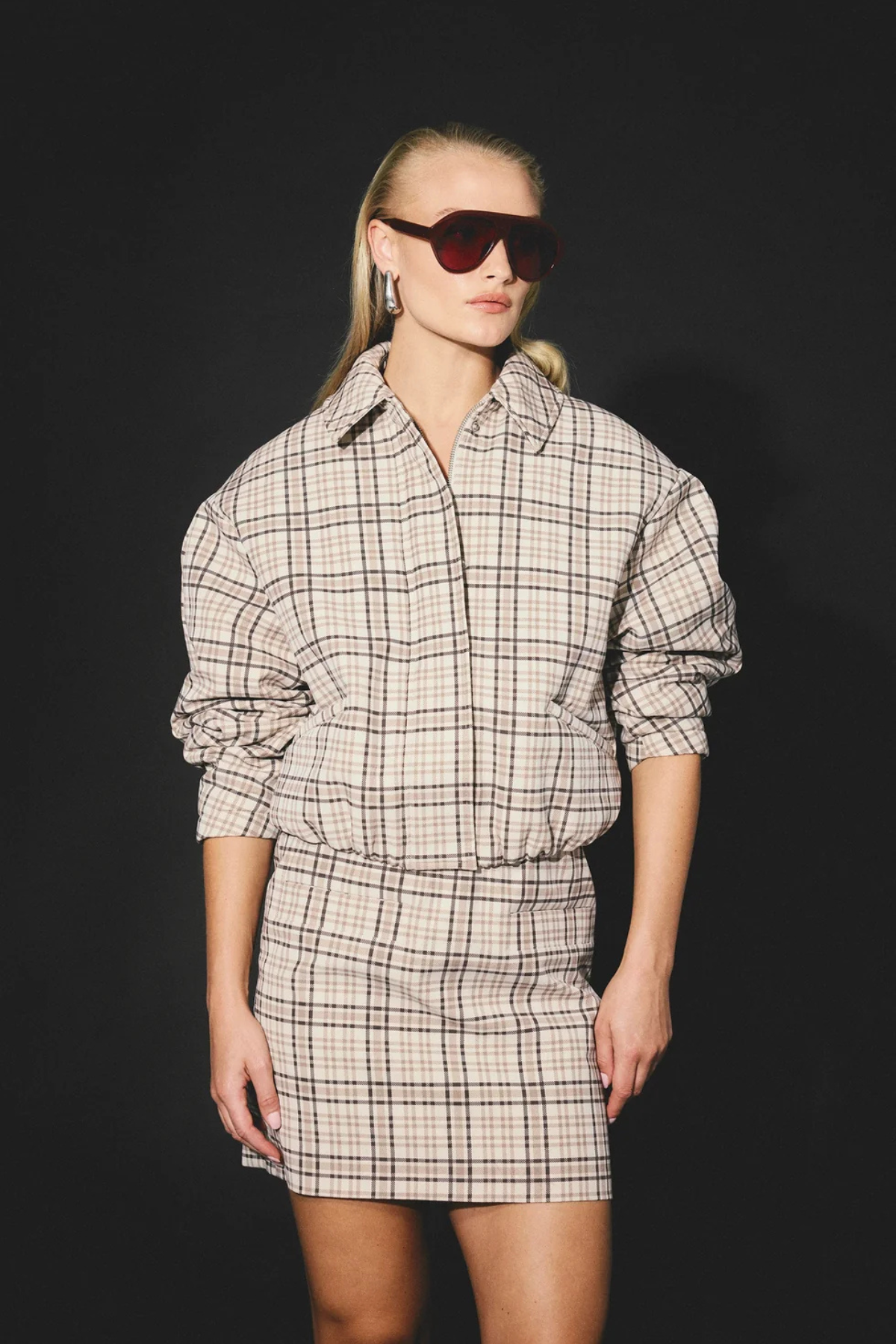 MONTREAL BOMBER JACKET PLAID